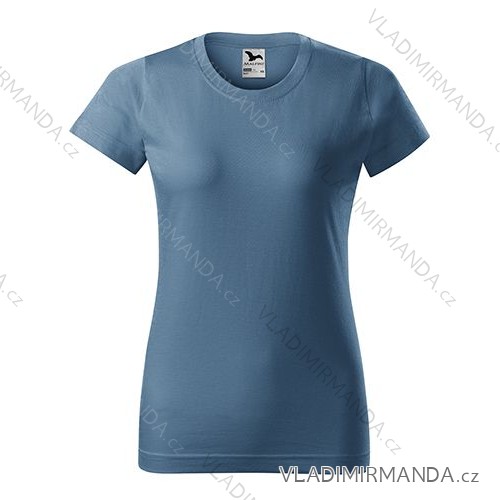 Basic T-Shirt Damen Denim L ADR-1346015
