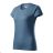 Basic T-Shirt Damen Denim L ADR-1346015
