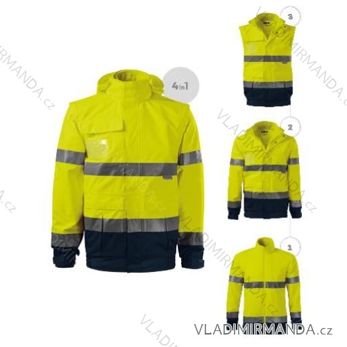 
HV Guard 4 in 1 bunda unisex fluorescenčné žltá 2XL ADR-5V29717

