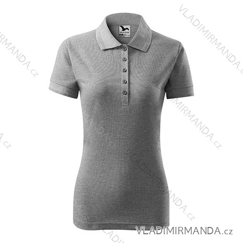 Pique Polo Polo Shirt Dark Gray L ADR-2101215

