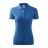 Pique Polo Damen Polo Cyan Blau ADR-2101416
