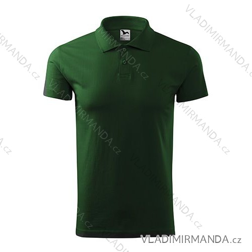 Single J. polokošeľa pánska fľaškovo zelená S ADR-2020613