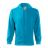 Trendy Zipper Hoodie Men's Turquoise L ADR-4104415
