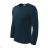 Fit-T Long Sleeve T-shirt men navy blue ADR-1190214

