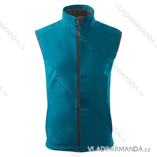 Vision softshellová vesta pánská tmavý tyrkys 2XL ADR-5175917
