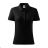 Cotton Heavy Polo Shirt Women Black With ADR-2160113
