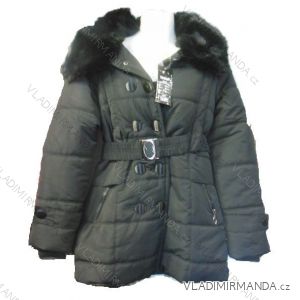 Bunda kabát zimní dámský nadrozměrný (m-3xl) HARPIA HZ1147