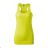 Racer tank top womens neon yellow 2XL ADR-1679017
