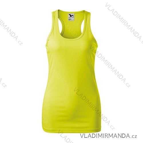 Racer tank top womens neon yellow 2XL ADR-1679017
