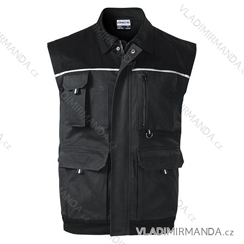 Woody work vest men's ebony gray 44/46 ADR-W5294R3