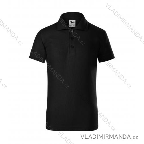 Pique Polo polokošeľa detská čierna 110 cm / 4 roky ADR-X220108
