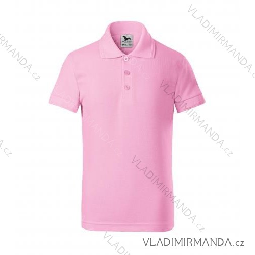 Pique Polo polo shirt children's pink 122 cm / 6 years ADR-X223009