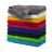 Terry Bath Towel Unisex Turquoise Bath Towel 70 x 140 cm ADR-9054402
