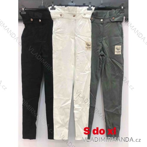 Kalhoty dlouhé dámské (S-XL) ITALSKÁ MÓDA IMWD213497
