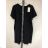 Kleid mit 3/4 Ärmeltasche für Damen (uni sl) ITALIAN Fashion IMWD20527