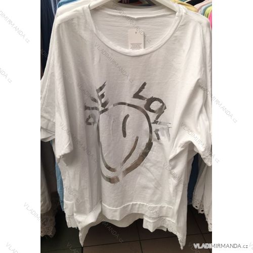 Shirt blouse 3/4 sleeve (UNI XL-3XL) ITALIAN MODA IM420486