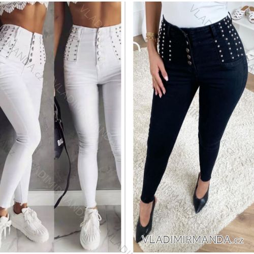 Rifle jeans dlouhé dámské (XS-XL) ITALSKÁ MÓDA IMWD213550