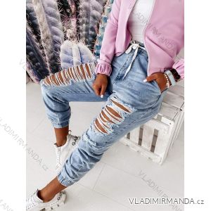 Rifle jeans dlhé vysoký pás dámske (XS-XL) RE-DRESS MA521128