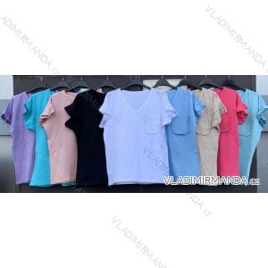 Dress with 3/4-sleeve ladies pocket (uni sl) ITALIAN Fashion IM3181746