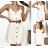 Šaty letní na ramínka dámské (S/M ONE SIZE) ITALSKÁ MÓDA IMWD213672