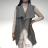 Sleeveless jacket short sleeve (uni sl) ITALIAN Fashion IMC17325 light grey S/L one size