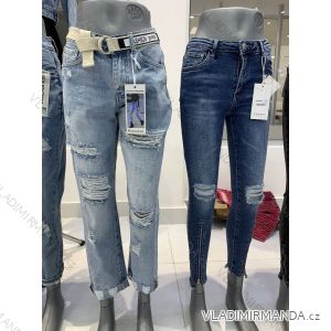 Rifle jeans dlouhé dámské (XS-XL) M.SARA MSR213751