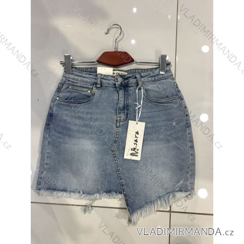 Sukňa riflová dámska (XS-XL) M.SARA MSR213754