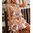 Kleid mit 3/4 Ärmeltasche für Damen (uni sl) ITALIAN Fashion IMWD20527