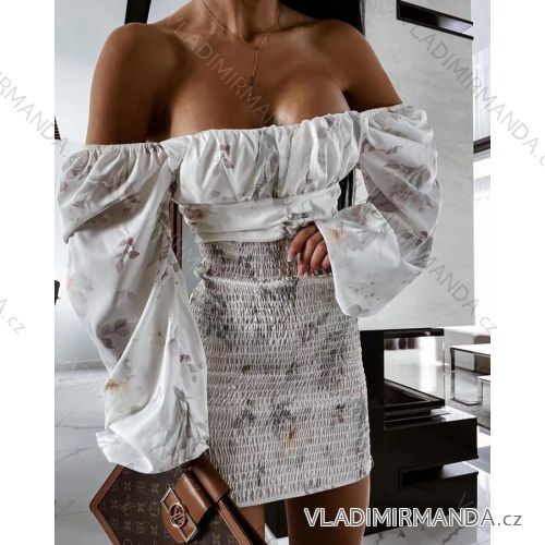 Dress with 3/4-sleeve ladies pocket (uni sl) ITALIAN Fashion IMWD20527