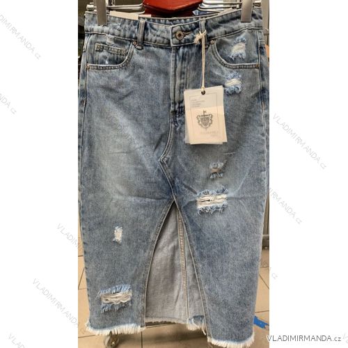 Rifle jeans dlouhé dámské (XS-XL) M.SARA MSR214088