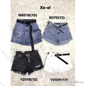 Jeans pants leatherette with zip (XXS-L) LAULIA JWA20108
