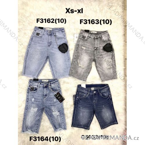 Jeans pants leatherette with zip (XXS-L) LAULIA JWA20108