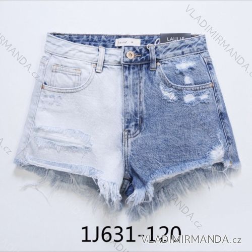 Kraťasy šortky riflové dámské (XS-XL) LAULIA JAW211J631-120