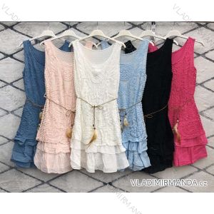 Dress with 3/4-sleeve ladies pocket (uni sl) ITALIAN Fashion IM3181746
