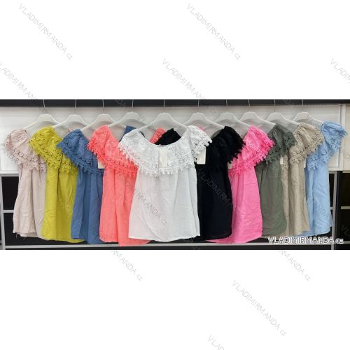 Dress with 3/4-sleeve ladies pocket (uni sl) ITALIAN Fashion IM3181746