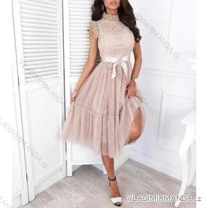 Women's Elegant Long Sleeve Dress (S / M / L ONE SIZE) ITALIAN FASHION IMWA21002