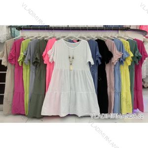 Dress with 3/4-sleeve ladies pocket (uni sl) ITALIAN Fashion IMWD20527