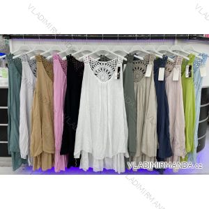 Dress with 3/4-sleeve ladies pocket (uni sl) ITALIAN Fashion IMWD20527