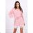 Ärmelloses Sommerkleid für Damen (UNI SL) ITALIAN FASHION KSI-9034/D