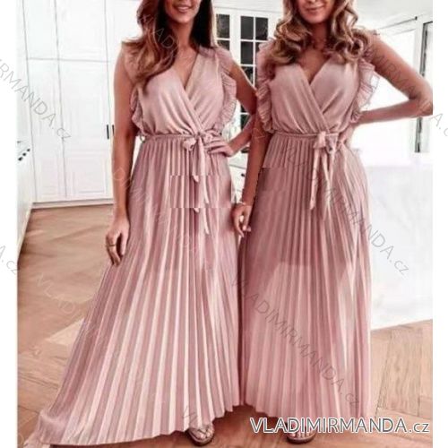 Dress with 3/4-sleeve ladies pocket (uni sl) ITALIAN Fashion IM3181746