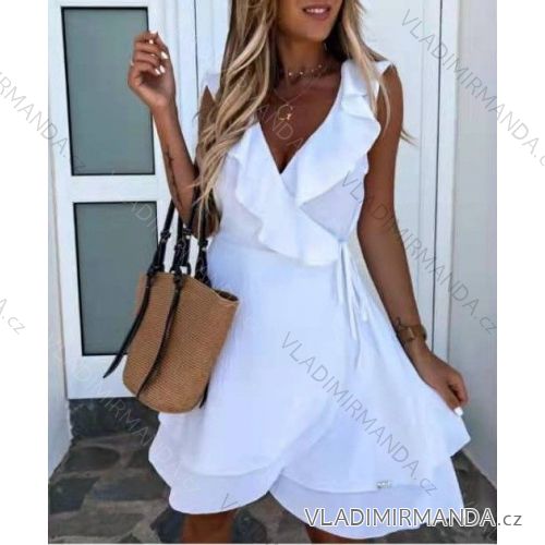 Blouse long sleeve with ruffles women (UNI S / L) ITALIAN FASHION IMK20159