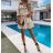 Šaty letní carmen přes ramena dámské (S/M ONE SIZE) ITALSKÁ MÓDA IMWA214364