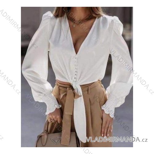 Halenka dlouhý rukáv dámská (S-M ONE SIZE) ITALSKÁ MÓDA IMWM214388