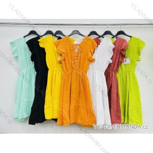 Dress with 3/4-sleeve ladies pocket (uni sl) ITALIAN Fashion IMWD20527