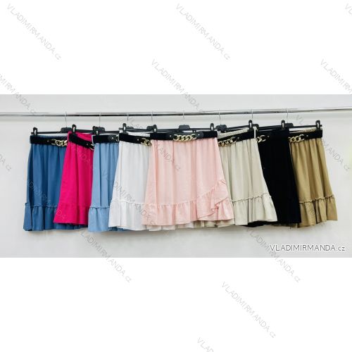 Sukně  krátká dámská (S/M ONE SIZE) ITALSKÁ MÓDA IMWC214457
