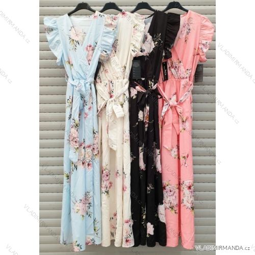 Women's Elegant Long Sleeve Dress (S / M / L ONE SIZE) ITALIAN FASHION IMWA21002