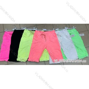 Kraťasy šortky strečové neon dámské (S/M ONE SIZE) ITALSKÁ MÓDA IMWA214464