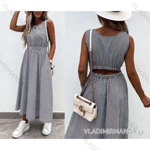 Women's Elegant Long Sleeve Dress (S / M / L ONE SIZE) ITALIAN FASHION IMWA21002