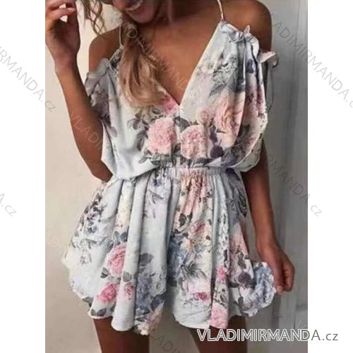 Šaty letní carmen dámské (S/M ONE SIZE) ITALSKÁ MÓDA IMWE21236