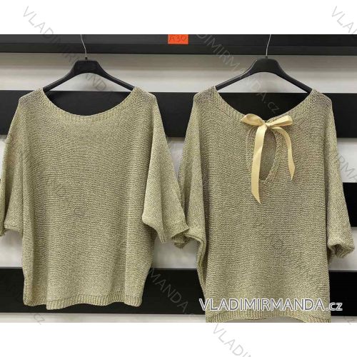 Damen Langarm Pullover (S / M / L Einheitsgröße) ITALIAN FASHION IMWA214327